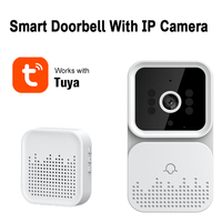 Tuya Smart Wireless Video Doorbell Digital Visual Intercom WIFI 2.4G 5GHZ Waterproof Electronic Guard 1080P Home Security Camera