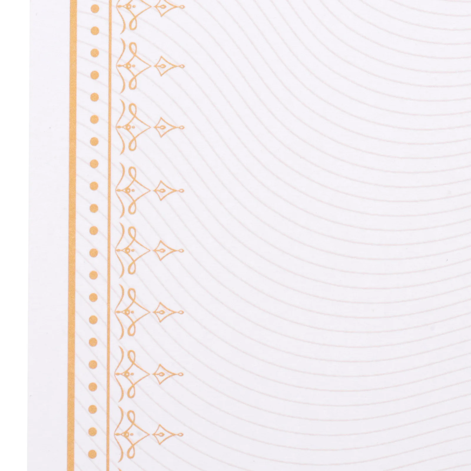 

10pcs Blank Diploma Paper Honor Certificate A4 Size Printable Writable Diploma Inner Paper Office Supplies Smooth Edges Rounded