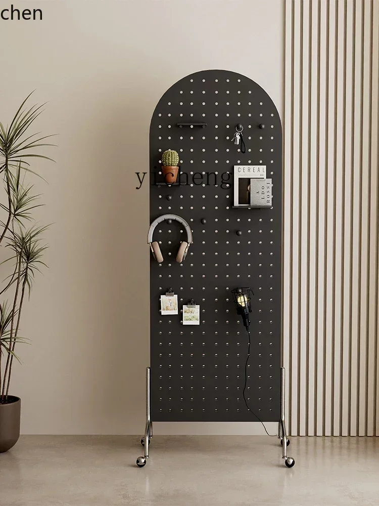 a-1  Solid Wood Full Body Creative Hole Board Fitting Home Dressing Mirror Bedroom Ready to ship and purchase with peace of mind