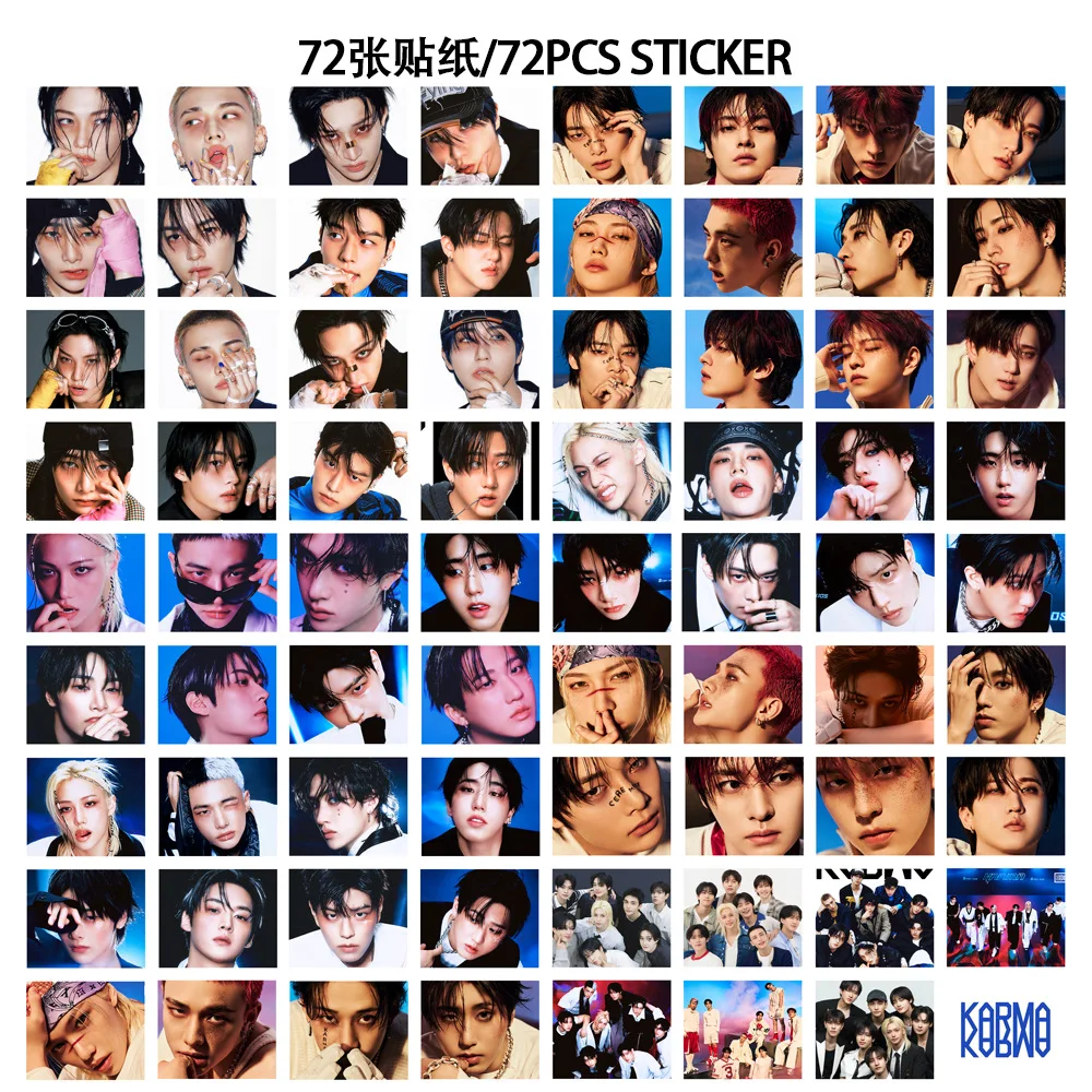 127 قطعة/المجموعة/مجموعة ملصقات بطاقات Kpop KARMA Hop Lomo بطاقات بريدية بطاقة صور لمحبي مجموعة الهدايا