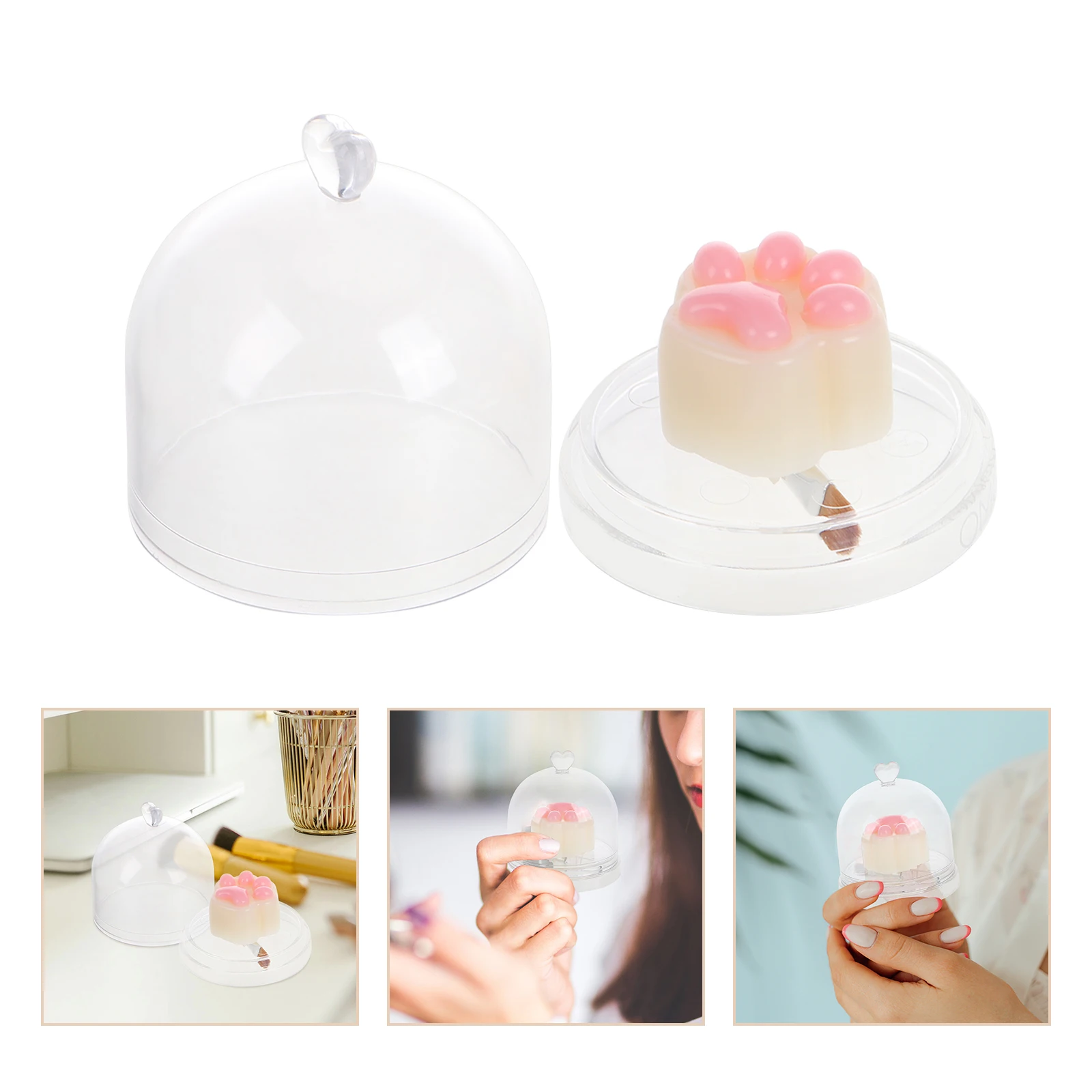 

Color Changing Lipstick Cat Paw Shape Moisturizing Lip Balm For Women Autumn Winter Hydration Long Lasting Lip Care Cream