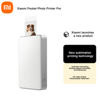 Xiaomi AR Printer 313dpi Portable Photo Mini Pocket pro With DIY Share Picture Printer Pocket Printer Work With Mihome APP ﻿NEW