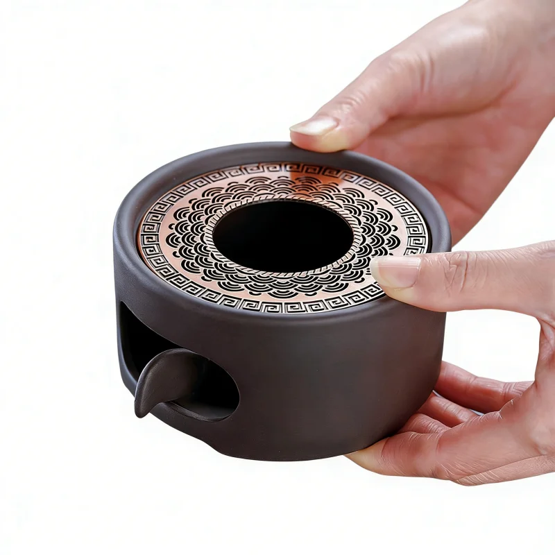 

Universal Teapot Warmer Tea Warmer with Tealight Tray Desktop Heated Candle Wax Warmer Heater Chinese Kungfu Tea Accessories