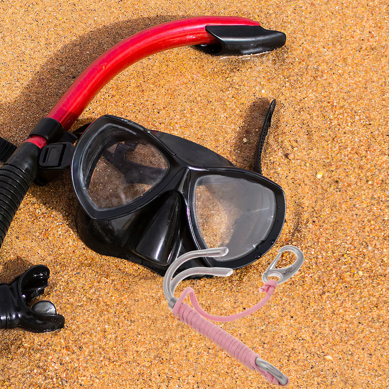 

Professional Double Head Diving Hook Stainless Steel Anti-Corrosion for Underwater Exploration Drift Diving Scuba Dive