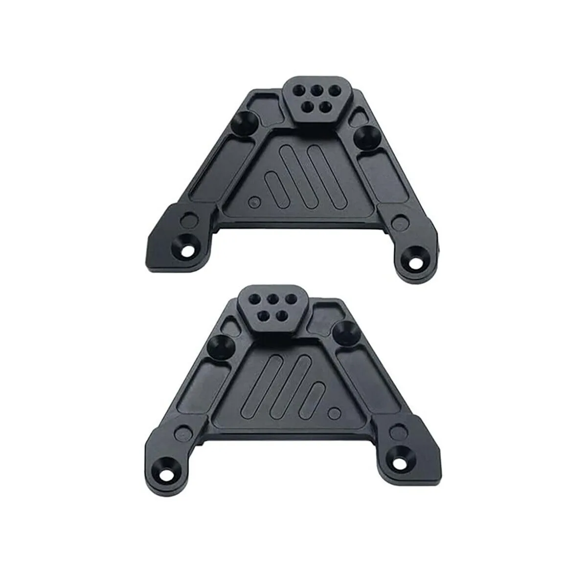 LCX Racing 1/6 RC Crawler Aluminum Front Rear Shock Tower Set Shock Mount Upgrades Parts Accessories for Axial SCX6