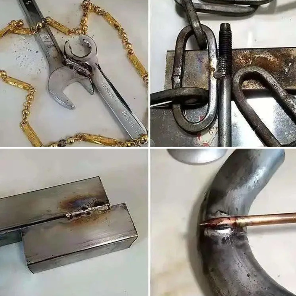 Small Holes Repair Low Temperature Repair Agent Easy Melt for Aluminum Rods Stainless Steel Copper Iron Plastic Tools