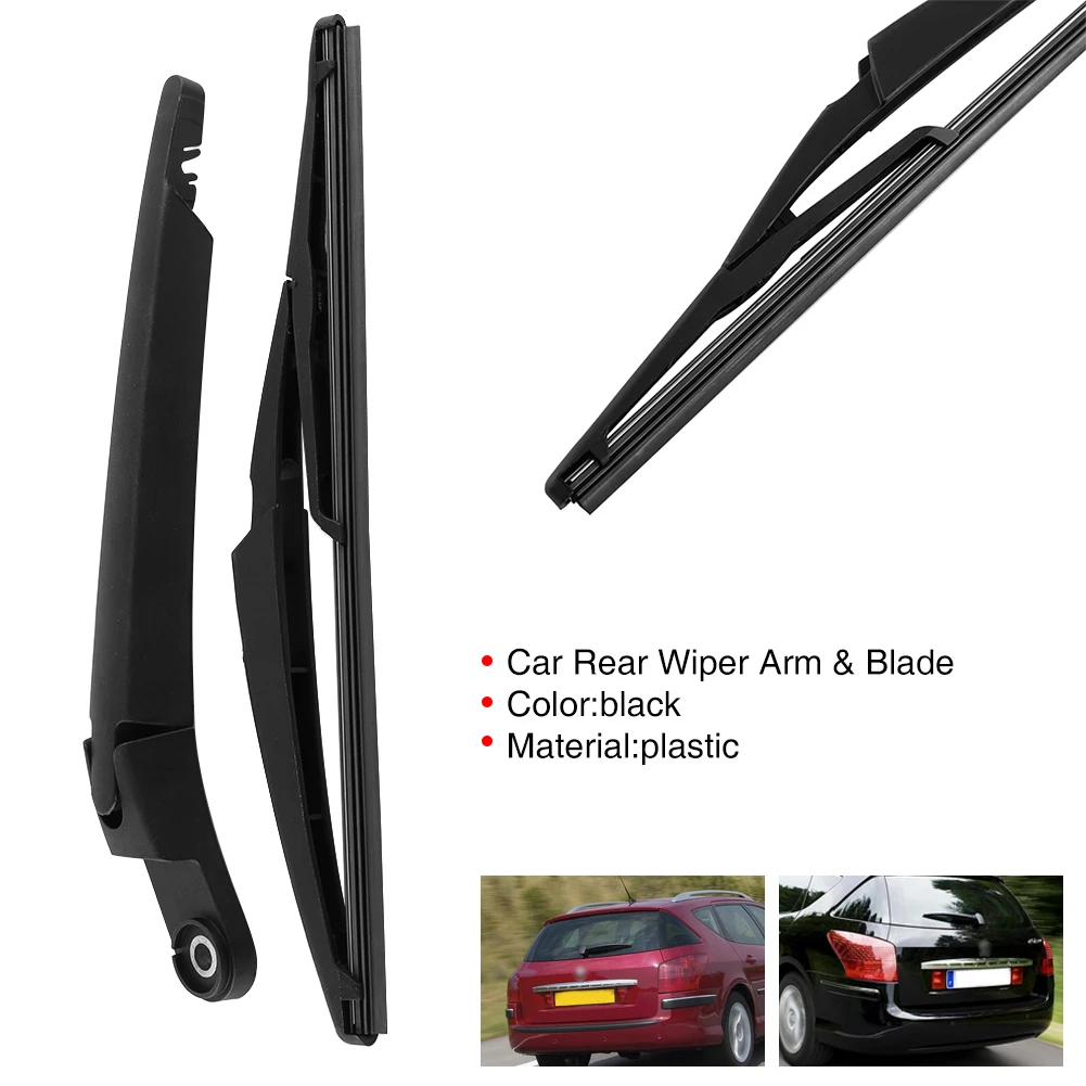 Car Rear Windshield Wiper Car Rear Windshield Wiper Arm and Blade for  C5 2001-2008 for  407SW 2004-2015