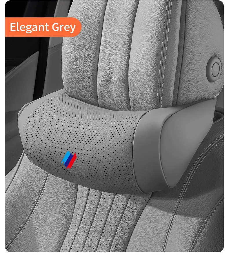 Für BMW M Power X3 X4 X5 X7 E36 E39 E46 E60 E65 E90 F10 F15 F20 F25 F30 G20 G30 Auto-Kopfstütze Nackenstütze Sitz Weiches Nackenkissen – Detail 20