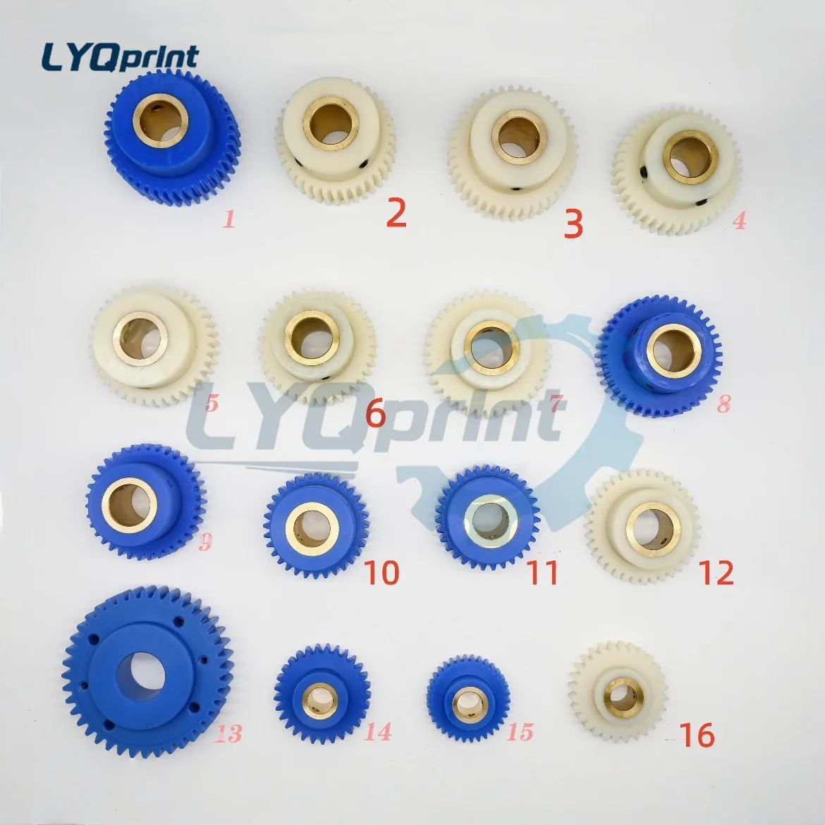 Komori Water Roller Gear Machine Machine Spare Parts 63x21x16mm 28 Teeths