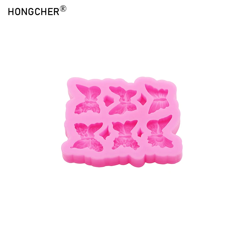 DIY Resin Flower Butterfly & Bee Silicone Molds for Crafting Resin Jewelry Components Chocolate Cakes & Dessert Decorations - view 3