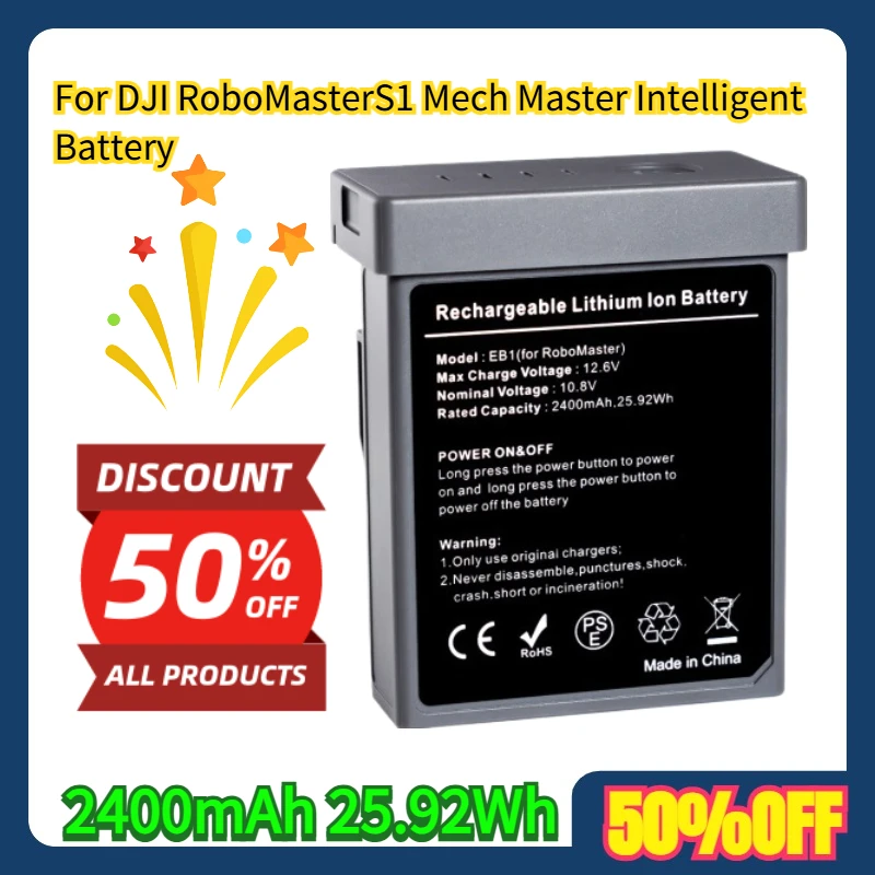 

For DJI RoboMasterS1 Mech Master Intelligent Battery 2400mAh 25.92Wh