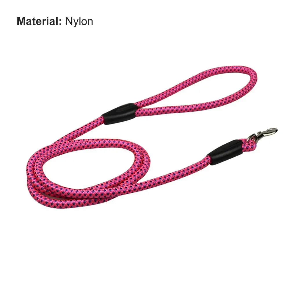 Pet Traction Leash Comfortable Wear-resistant Grip Anti-pull Nylon Lightweight Dog Training Leash For Small Cat Dog Accessories