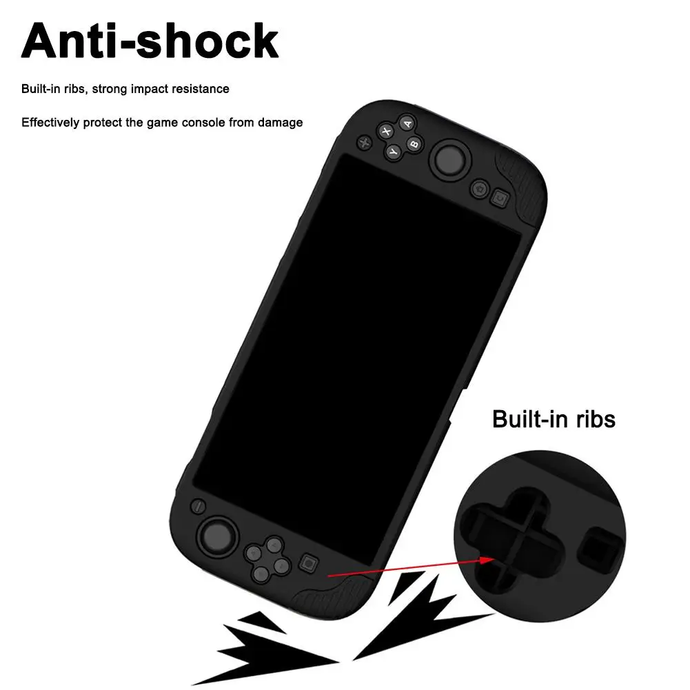 غطاء حماية من السيليكون لوحدة التحكم في الألعاب Switch 2 غطاء ناعم مقاوم للصدمات ومضاد للسقوط ومضاد للخدش لوحدة تحكم الألعاب NS2