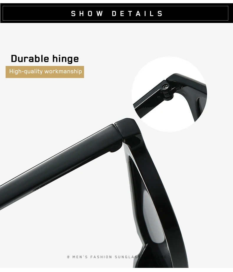 Damen Retro Vintage Bunte Kleine Quadratische Sonnenbrille mit Farbblockierung für Outdoor-Aktivitäten und Herren-Sonnenbrillen – Detail 5