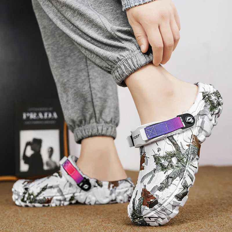 Neue Herren-Winterhausschuhe, bequeme warme Hausschuhe, abnehmbare Sommersandalen, lässige rutschfeste Plüsch-Fellhausschuhe für Herren – Detail 18