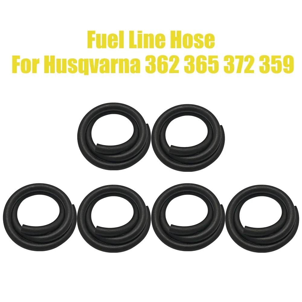 6pcs/lot Fuel Line Hose Pipe Tube For HUSQVARNA 365 340 345 350 371 372 362 460 455 346XP 570 575XP 357XP 385 390 3120 Chainsaw