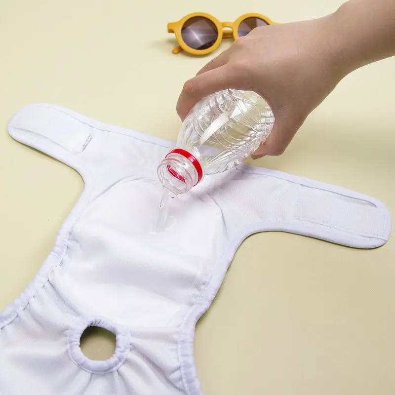 Pañales fisiológicos reutilizables para perras – Ideales para perros pequeños - imagen 4