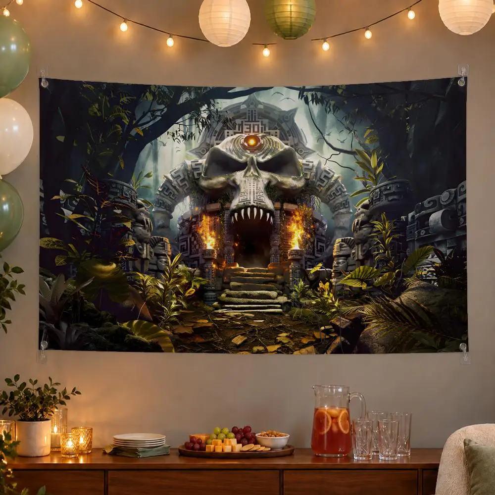 Bold Music Masters of Hardcore Flags Wall Hanging Banner Indoor Outdoor Party Home Wall Decor Backdrop