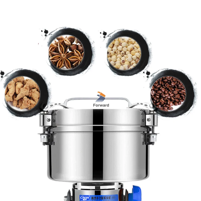 800g 1000g Gristmill Home Medicine Flour Crusher Grains Spices Hebals Cereals Coffee Dry Food Grinder Mill Grinding Machine