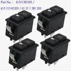 1/4Pcs 61311381205 Electric Power Window Switch Button Car 61 31 1 381 205 For BMW E23 E24 E28 E30 L6 M5