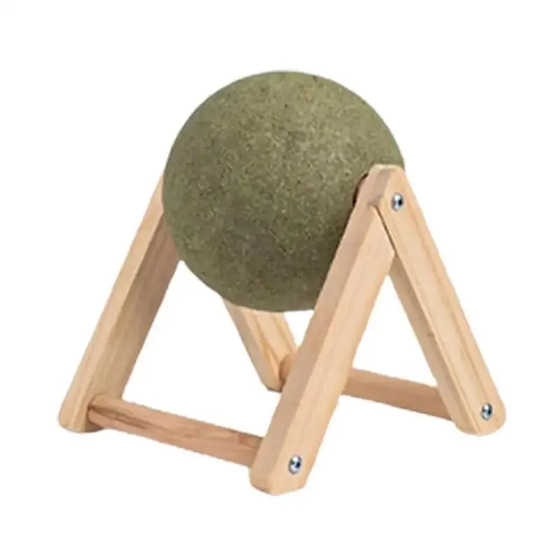 J1UL1N Catnip For Cats Multifunctional Interactive Catnip Cat Floor Ball Versatile Catnip Floor Enjoyable Cat