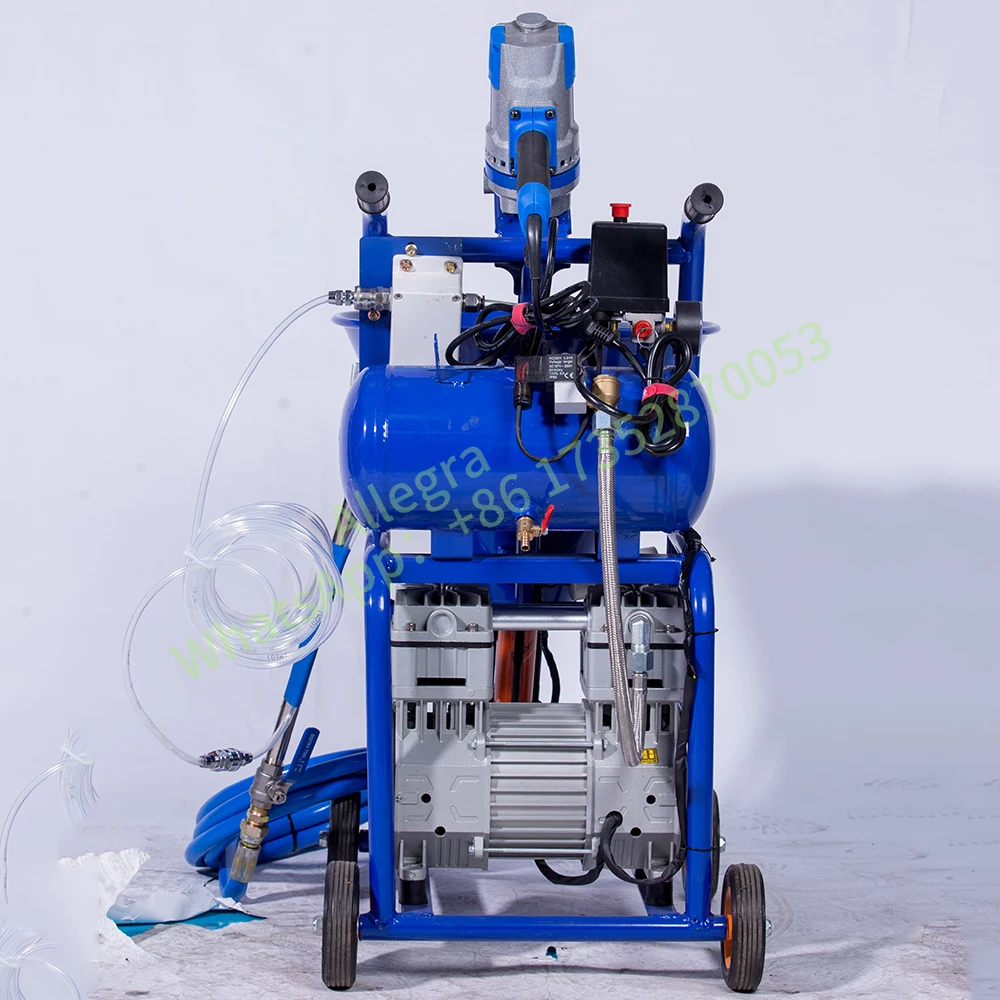 10L Concrete Cement Grouting Sprayer Machine Cement Spraying Machine for Wall Plastering 220V Home Use Pneumatic Sprayer