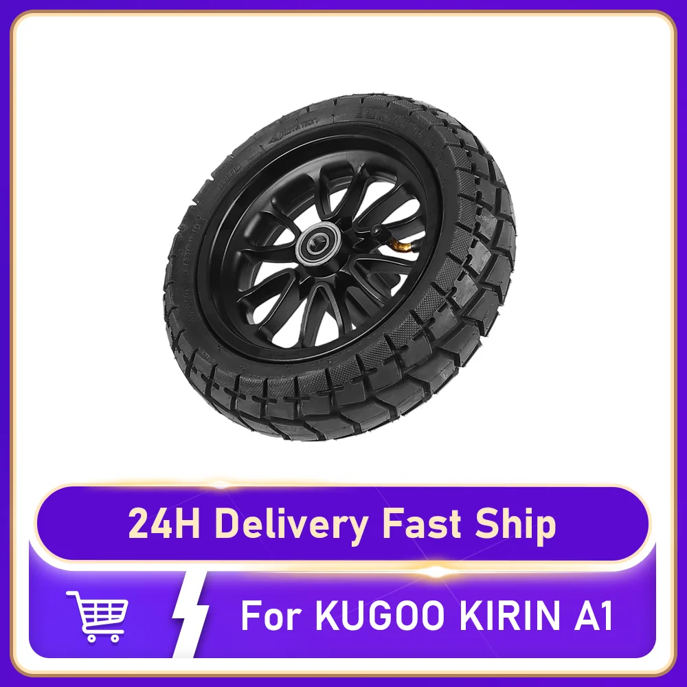

10x2.75-6.5 Wheel Hub Rear Wheel Assembly for KUGOO KIRIN A1 Kukirin A1 Electric Scooter Wheel Hub Tire Replacement Parts