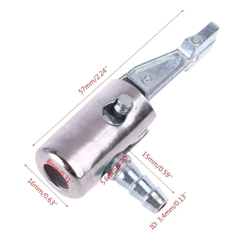 1/4 "kunci On Air Chuck Inflator ban mobil untuk kompresor udara dengan konektor Barb