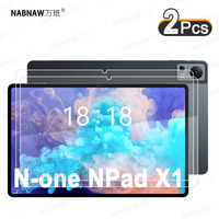 2 Pieces HD Scratch Proof Tempered Glass Screen Protector For N-ONE NPad X1 11-inch Tablet Protective Film