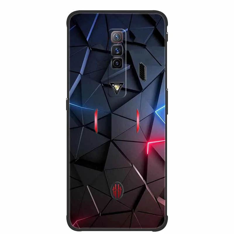 For ZTE Nubia Red Magic 7 Cases 7Pro Fashion Soft TPU Silicone Back Cover For redmagic 7 Pro Phone Cases Shockproof Fundas 2022