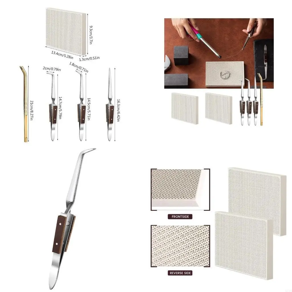 

High Temperature Jewelry Soldering Supplies Honeycomb Soldering Blocks for DIY