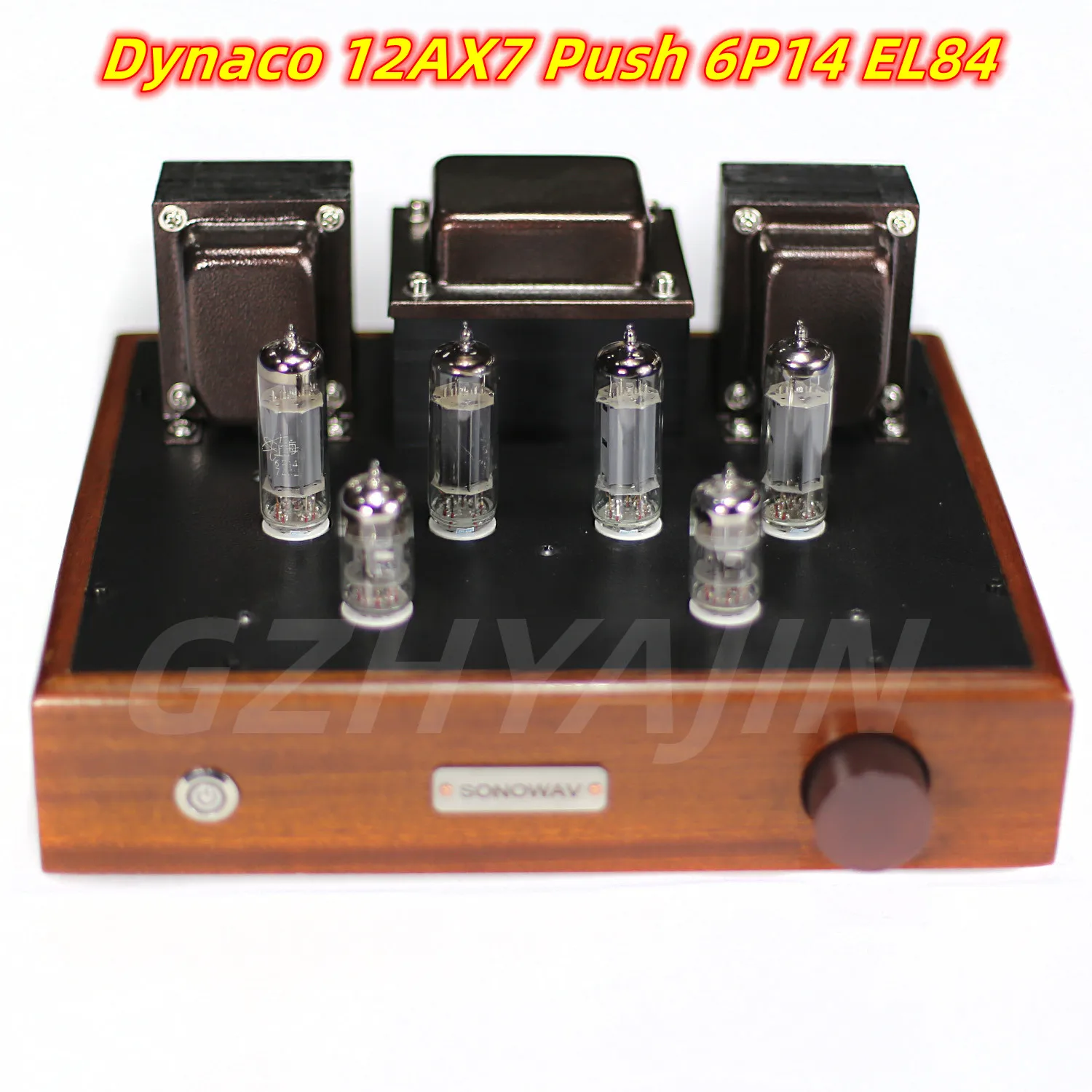 Reference Dynaco 12AX7 Push 6P14 EL84 Push-Pull Vacuum Tube Amplifier 2.0 Stereo 10W*2 Vacuum Tube Amplifier DIY Kit Audio