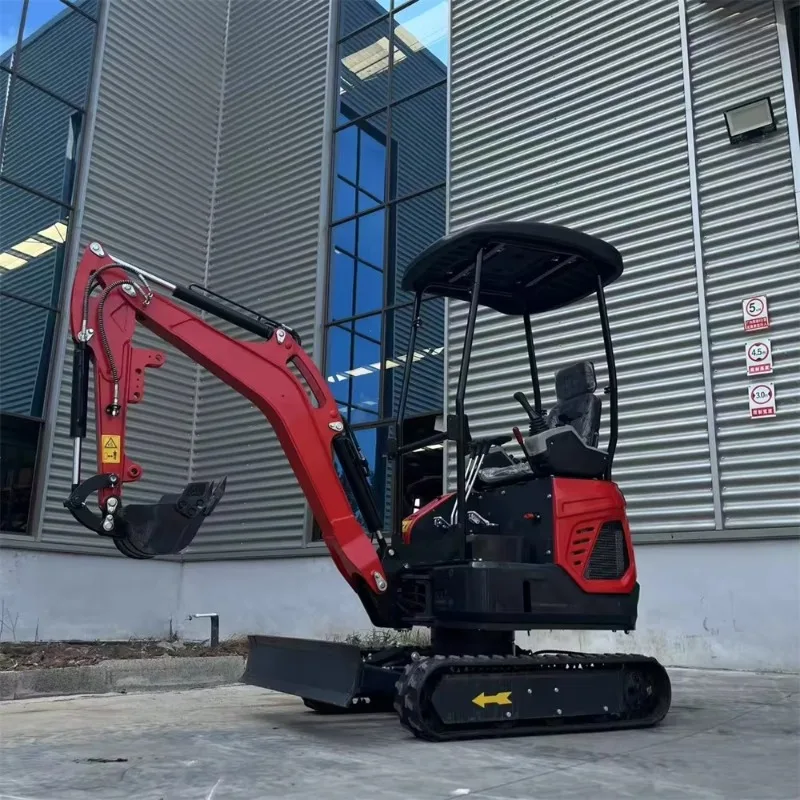 1 Ton Mini Excavator 2T Hydraulic Compact Small Digger 1.6T Diesel Trench Excavator Wholesale OEM ODM Customized for Farm