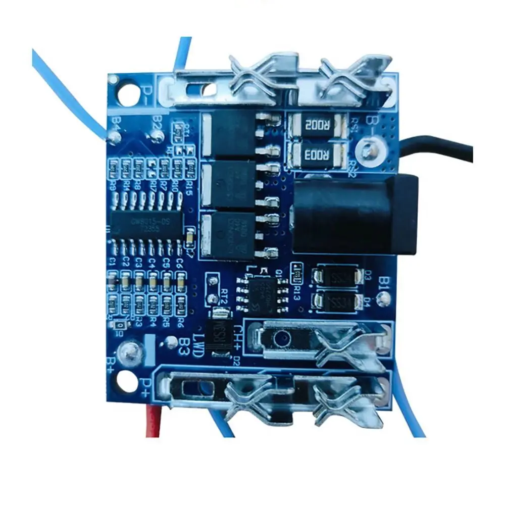 Module 18/21V Battery Charging Protection Board Li-Ion Protection Circuit 5S BMS 20A Circuit Board Module Power Tools