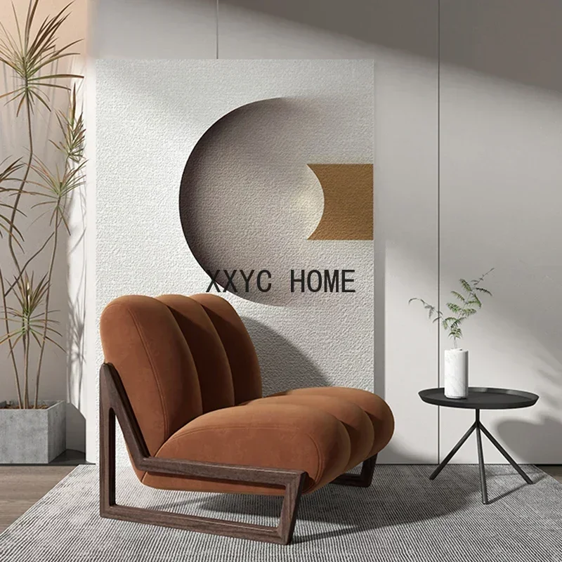 Sillón de Jardín para Fiestas, Diseño Ergonómico, Madera, Sillón Moderno para Salón, Oficina, Artículos para el Hogar, Muebles para Sala de Estar