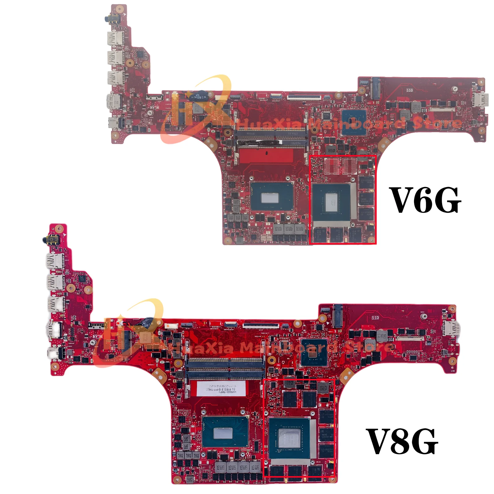 Материнская плата GU501G для ASUS GU501GM GM501GM GM501GS MW501G GM501 GU501 Материнская плата для ноутбука i5 i7 8-го поколения GTX1060/V6G GTX1070/V8G