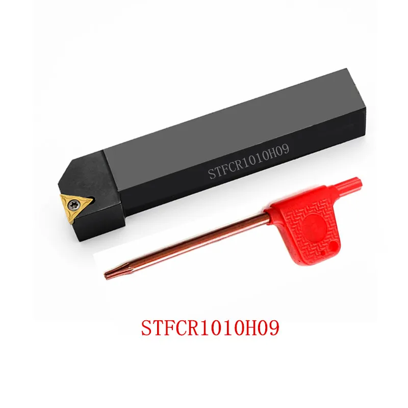 Screw Type Lathe Tool Post 91Degree External Turning Tool Holder STFCR/L CNC Tool Holder 40CrMo HRC40-45