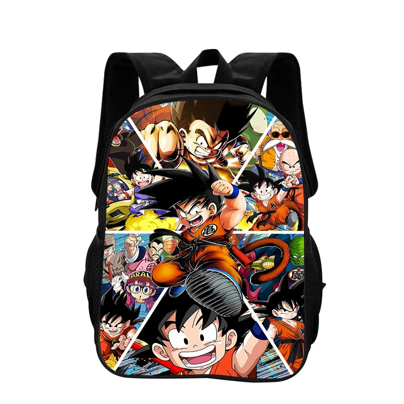 Dragon Ball Goku Anime Printed Backpack for Boys Girls Cartoon Schoolbag Kids Bookbag Rucksack Bags Mochila - view 4