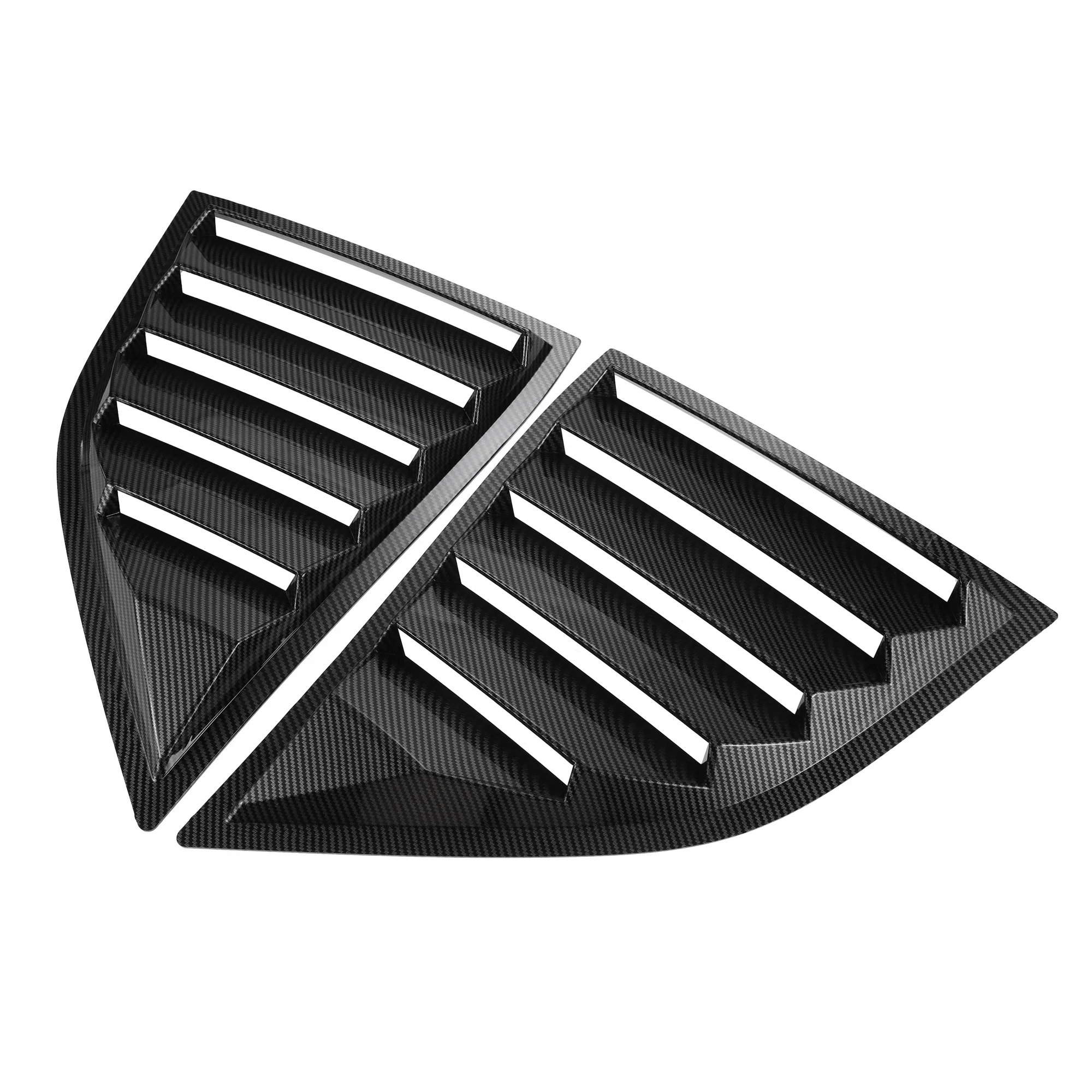 For Dodge Challenger 2015 2016 2017 2018-2022 Rear Window Louver Shutter Cover Side Vent Trim Windshield Cover Car Accessories