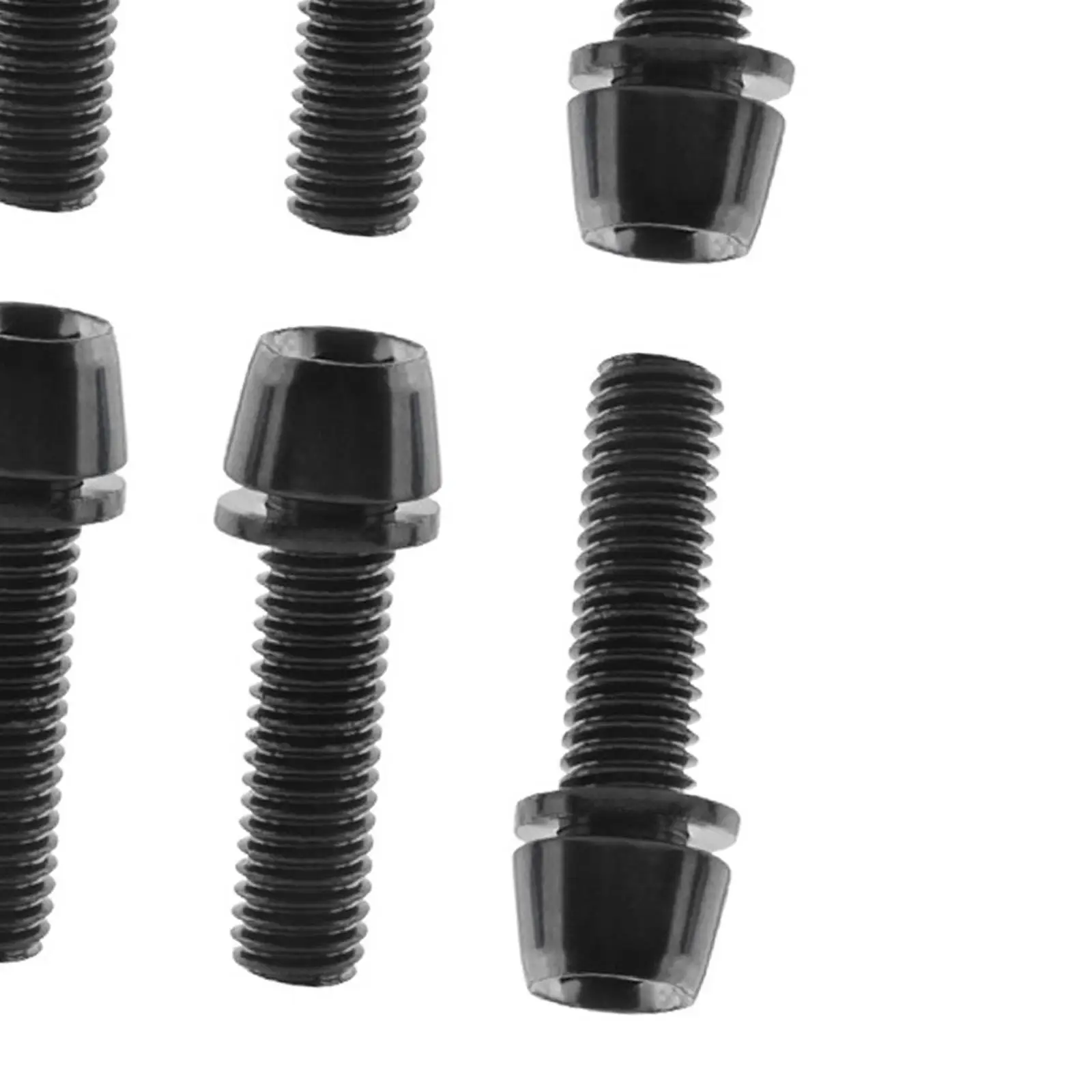 Mountain Road Bike Handlebar Stem Bolts Titanium Screws Set for Cycling Parts Upgrades and Repairs