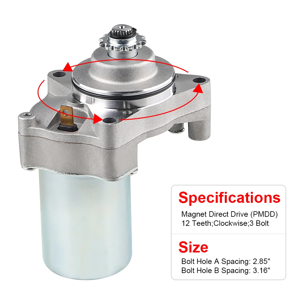 محرك كهربائي لدراجة نارية ، تاو تاو 50cc ، 70cc ، 90cc ، 110cc ، 125cc ، 12V ، 4 عجلات ، اكسسوارات مركبة #4