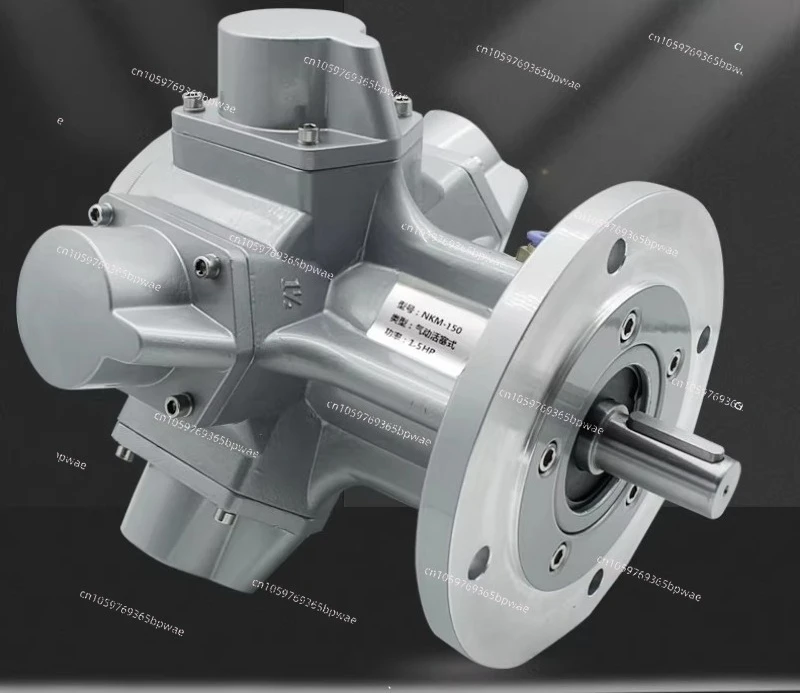 Piston Type Pneumatic Motor with Forward and Reverse Rotation, High Power of 1.5hp, High Power Vertical and Horizontal NKM-150