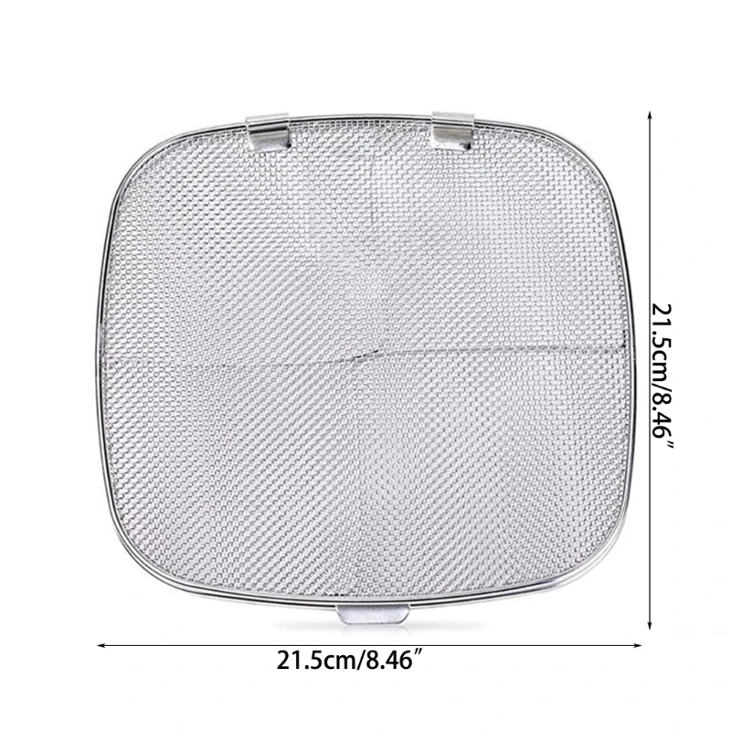 Indoor Grill Accessory Splatter Screen Fine-Mesh Splatter Cover for AG301 AG300 Dropship