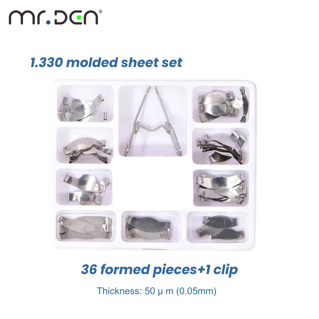 5 Set Dental Douban Forming Sheet 36 Pcs Box Dental Filling Oral Materials For Dental Clinic Repair