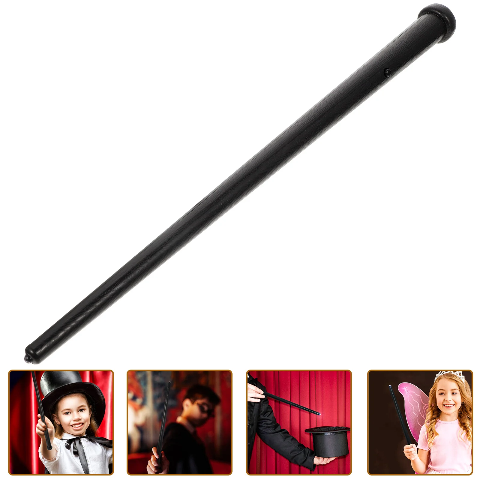 

Light Up Sound Illuminating Fairy Witch Scepter Stage Performance Party Halloween Cosplay Prop Plastic Scepter