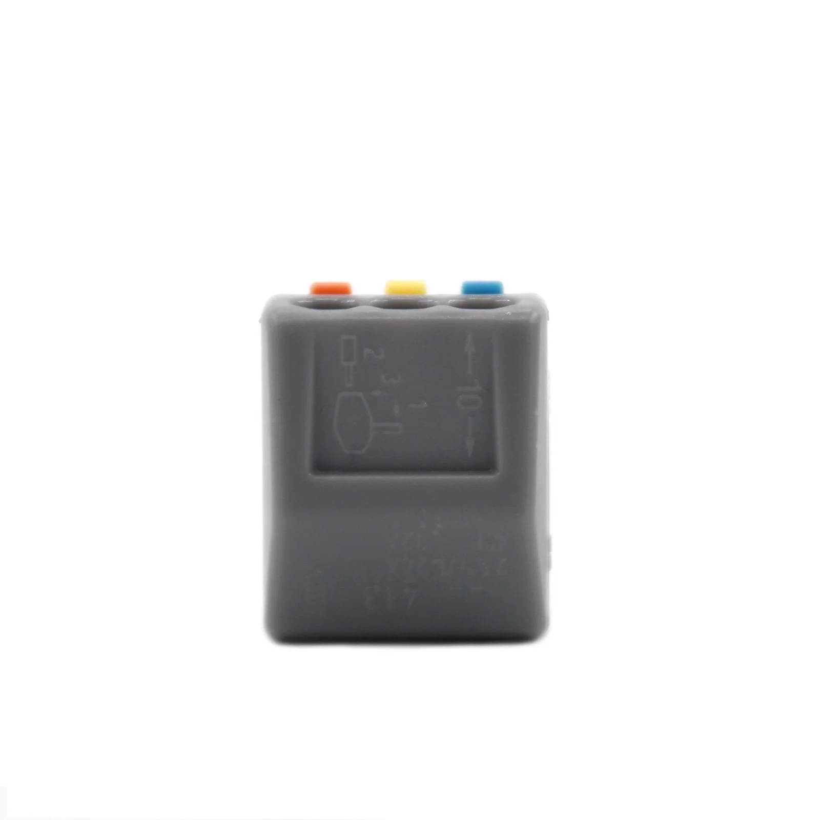 30/50/100PCS Wire Cable Electrical Connectors 222 Mini Fast Universal Compact Conductor Wiring Push in Terminal Block 2-8 Pin