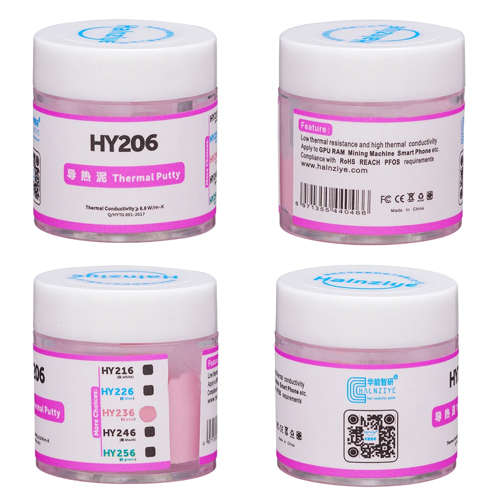 10g Thermal Paste High Performance CPU Paste Thermal Compound Paste Heat Transfer Grease for CPU Consoles Graphics Cards Laptops