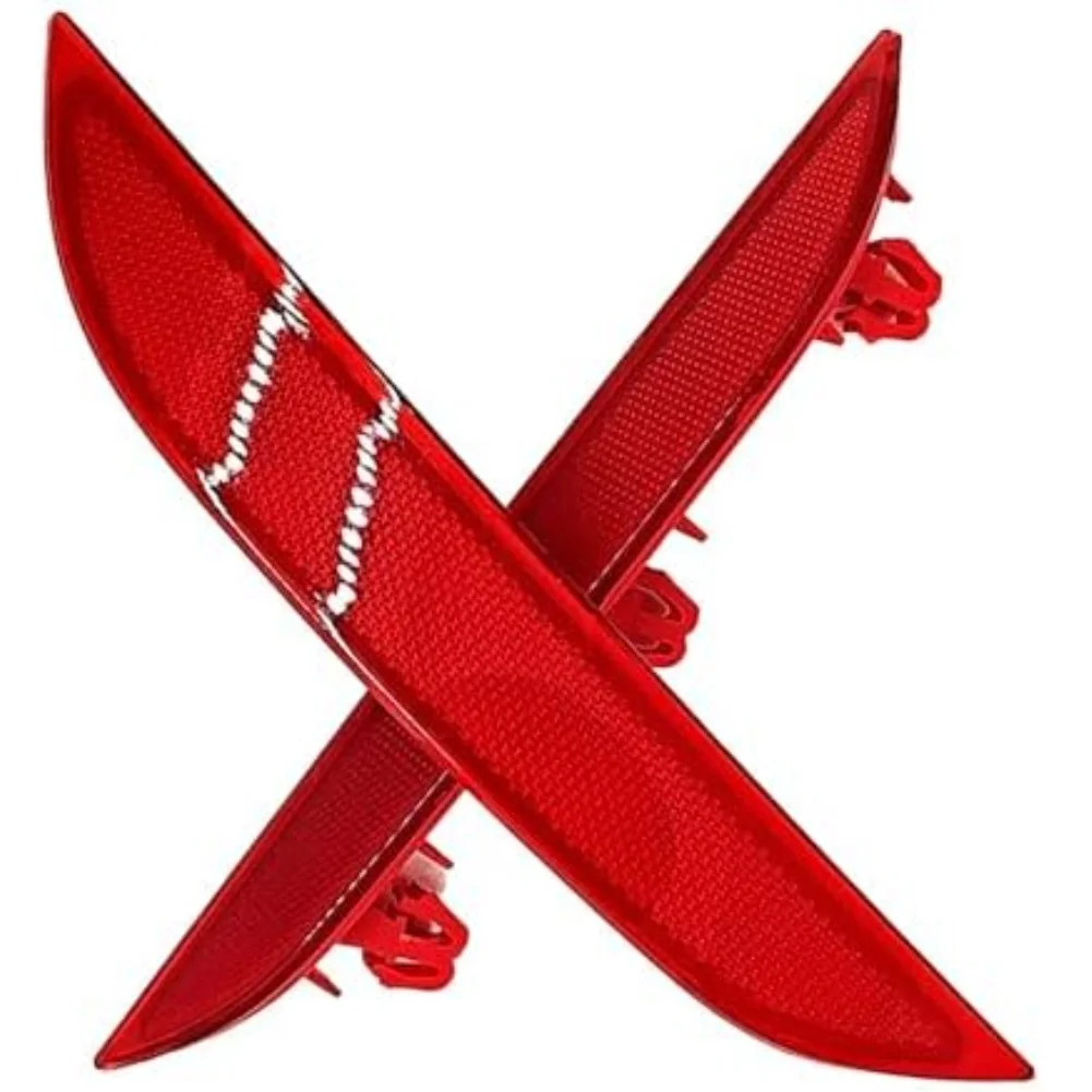 

Replacement Rear Pair Reflector for BMW For M5 F90 2018 2022 Model ABS Material OEM 63147857005 63147857006 Red Color