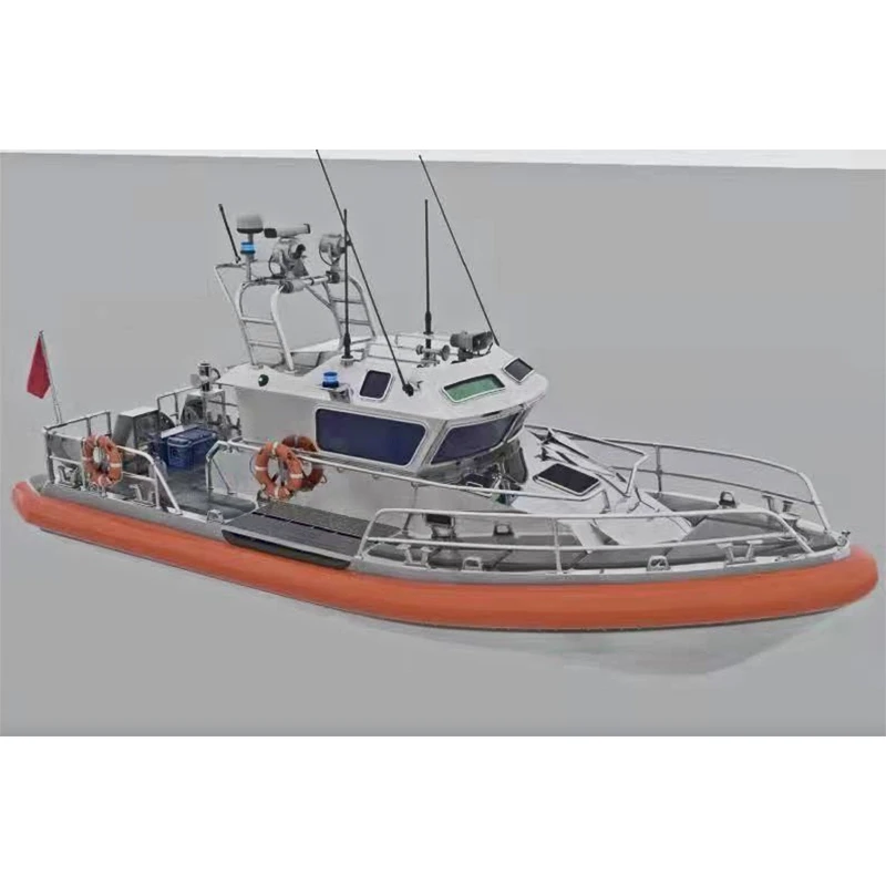 RC Ship Model Kit Coast Patrol 1/24 Assembled Ship Model Resin 3D Printing High-speed Brushless ESC