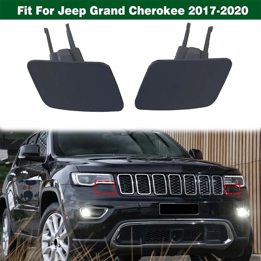 

2 шт./компл. передняя крышка для Jeep Grand Cherokee, крышка омывателя фар 5XL50TZZAA 5XL51TZZAA, запасные части для автомобилей